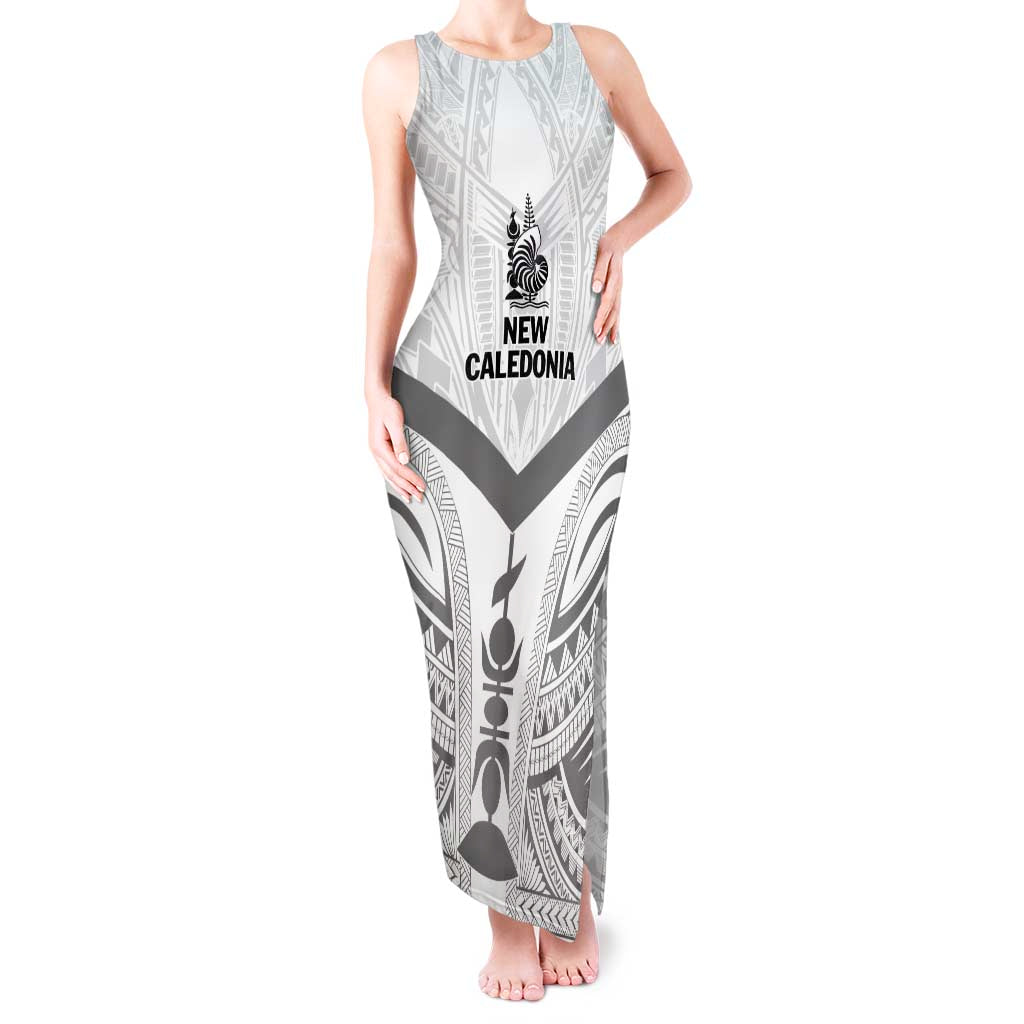 New Caledonia Football Custom Tank Maxi Dress Go Champions Les Cagous