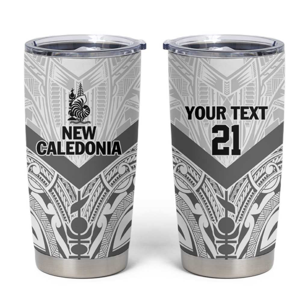 New Caledonia Football Custom Tumbler Cup Go Champions Les Cagous