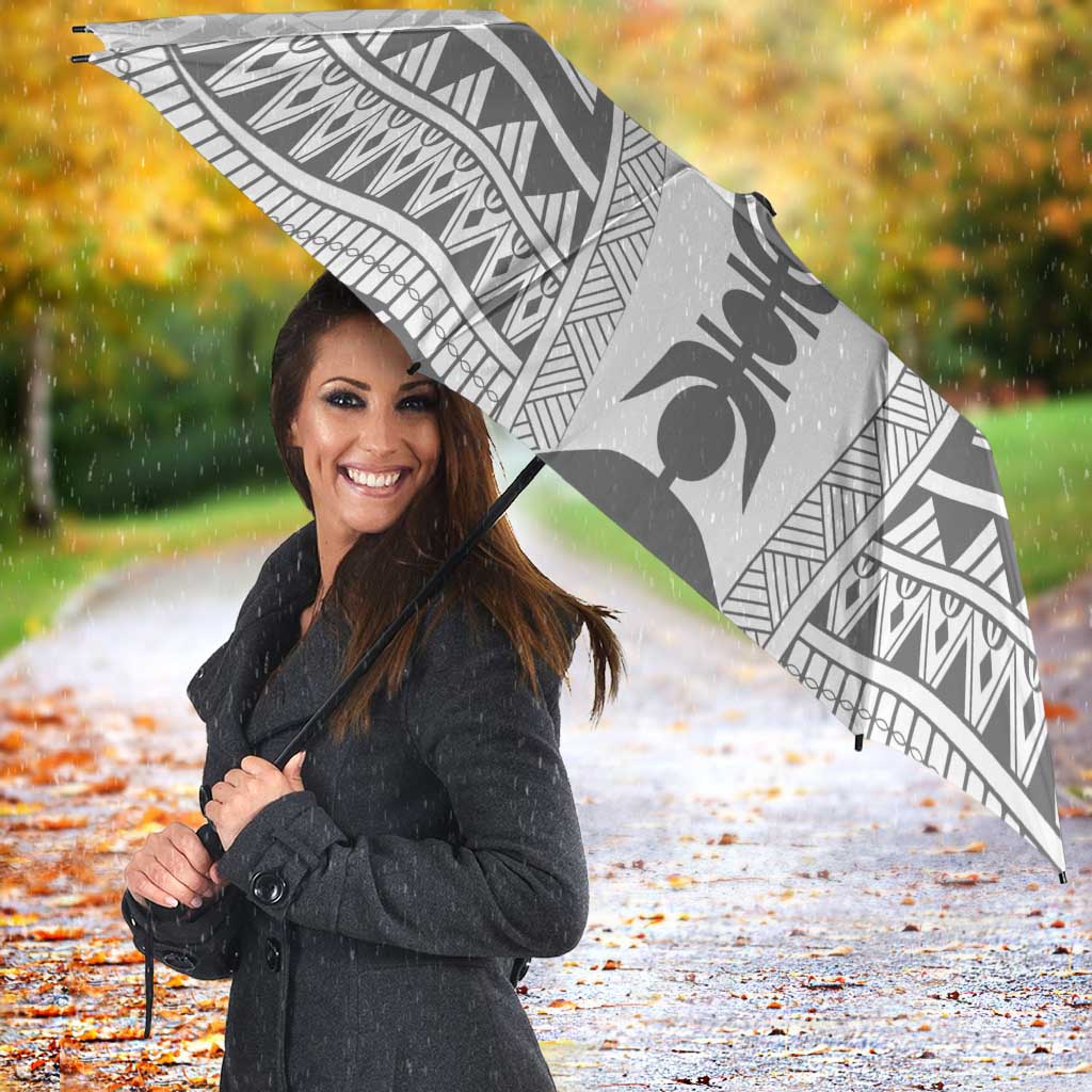 New Caledonia Football Custom Umbrella Go Champions Les Cagous - Polynesian Pride