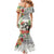 Skeleton Love for Valentine’s Day Mermaid Dress Polynesian Tribal Love Forever