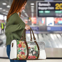 Skeleton Love for Valentine’s Day Travel Bag Polynesian Tribal Love Forever - Polynesian Pride