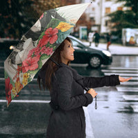 Skeleton Love for Valentine’s Day Umbrella Polynesian Tribal Love Forever - Polynesian Pride