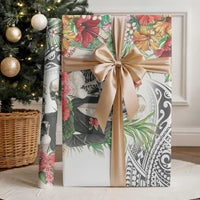 Skeleton Love for Valentines Day Wrapping Paper Polynesian Tribal Love Forever LT9 - Polynesian Pride