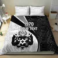 Personalised Tonga Emancipation Day Bedding Set Since 1970 Ngatu Tribal Pattern LT9 - Polynesian Pride