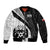 Personalised Tonga Emancipation Day Bomber Jacket Since 1970 Ngatu Tribal Pattern