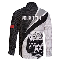 Personalised Tonga Emancipation Day Family Matching Puletasi and Hawaiian Shirt Since 1970 Ngatu Tribal Pattern LT9 - Polynesian Pride