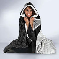 Personalised Tonga Emancipation Day Hooded Blanket Since 1970 Ngatu Tribal Pattern LT9 - Polynesian Pride