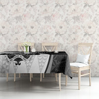 Personalised Tonga Emancipation Day Tablecloth Since 1970 Ngatu Tribal Pattern LT9 - Polynesian Pride