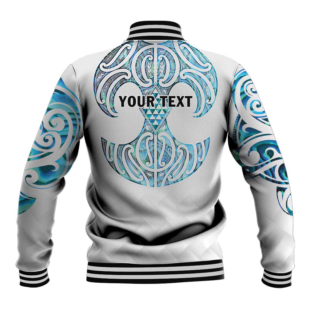 Queensland Maori Kiwi Personalised Baseball Jacket Ma Kakariki Papua Shell Maori Tribal Tattoo LT9 - Polynesian Pride