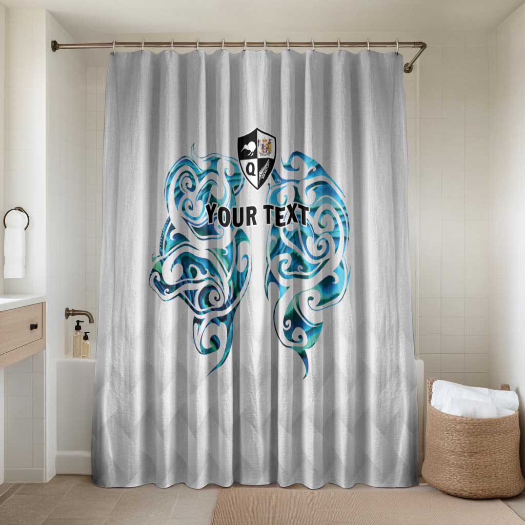 Queensland Maori Kiwi Personalised Bathroom Set Ma Kakariki Papua Shell Maori Tribal Tattoo - Polynesian Pride