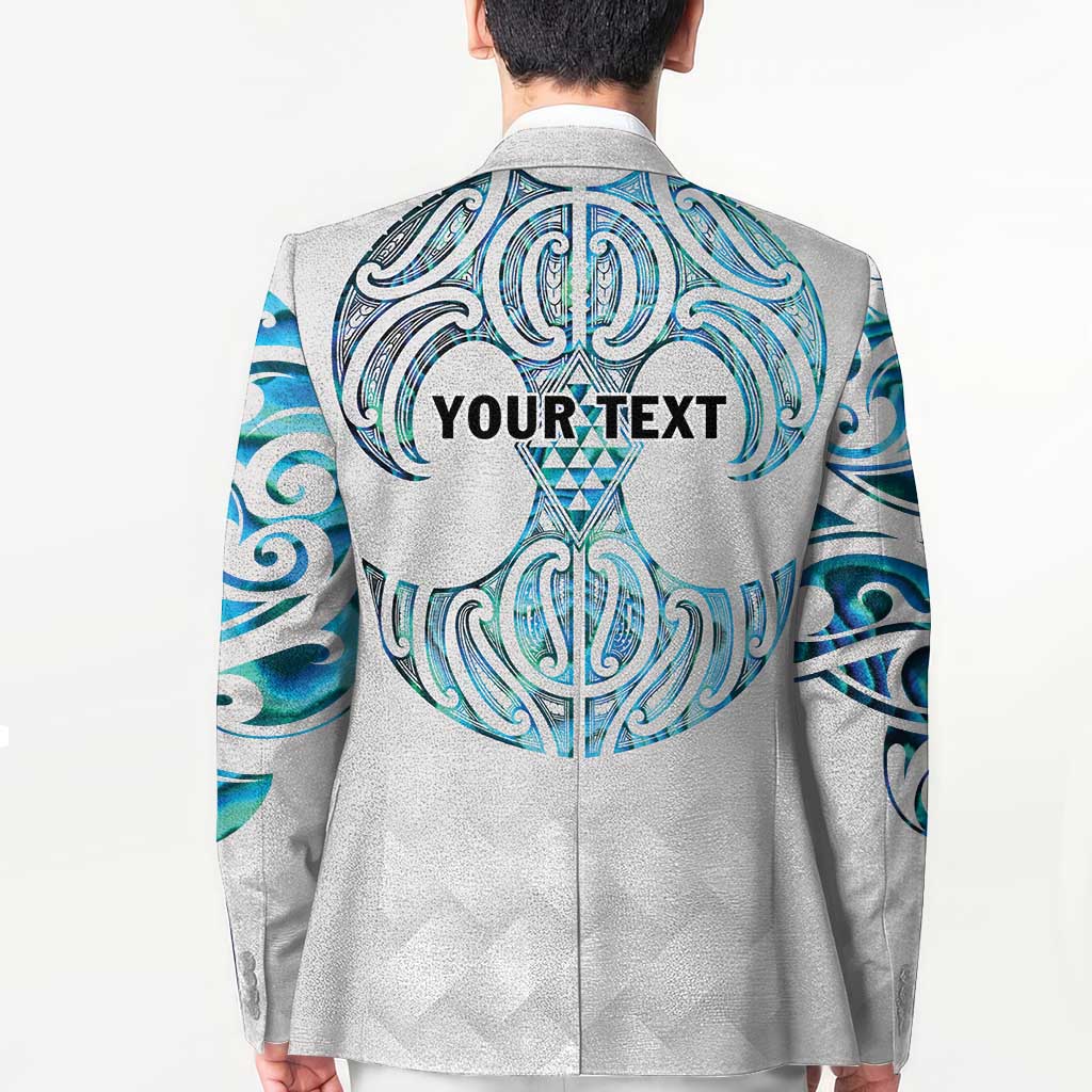 Queensland Maori Kiwi Personalised Blazer Ma Kakariki Papua Shell Maori Tribal Tattoo - Polynesian Pride