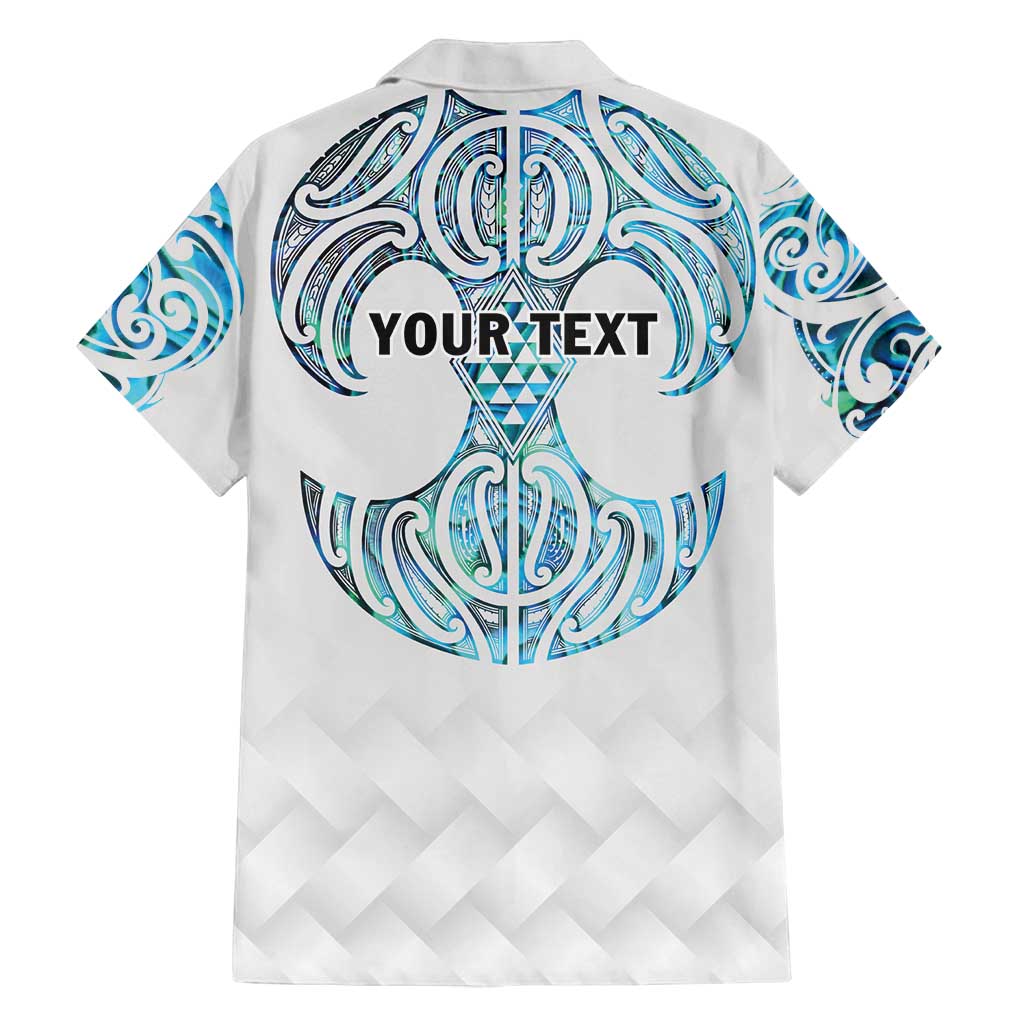 Queensland Maori Kiwi Personalised Family Matching Puletasi and Hawaiian Shirt Ma Kakariki Papua Shell Maori Tribal Tattoo