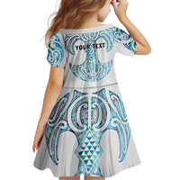 Queensland Maori Kiwi Personalised Family Matching Tank Maxi Dress and Hawaiian Shirt Ma Kakariki Papua Shell Maori Tribal Tattoo