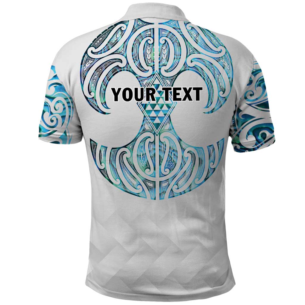 Queensland Maori Kiwi Personalised Polo Shirt Ma Kakariki Papua Shell Maori Tribal Tattoo