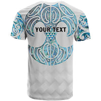 Queensland Maori Kiwi Personalised T Shirt Ma Kakariki Papua Shell Maori Tribal Tattoo
