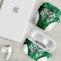 Queensland Maori Kiwi Personalised AirPods Case Kikirangi Papua Shell Maori Tribal Tattoo - Polynesian Pride