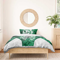 Queensland Maori Kiwi Personalised Bedding Set Kikirangi Papua Shell Maori Tribal Tattoo