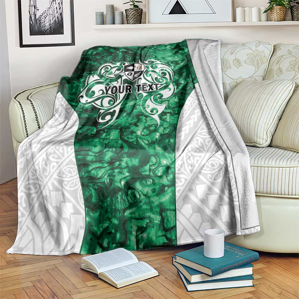 Queensland Maori Kiwi Personalised Blanket Kikirangi Papua Shell Maori Tribal Tattoo