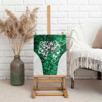 Queensland Maori Kiwi Personalised Canvas Wall Art Kikirangi Papua Shell Maori Tribal Tattoo