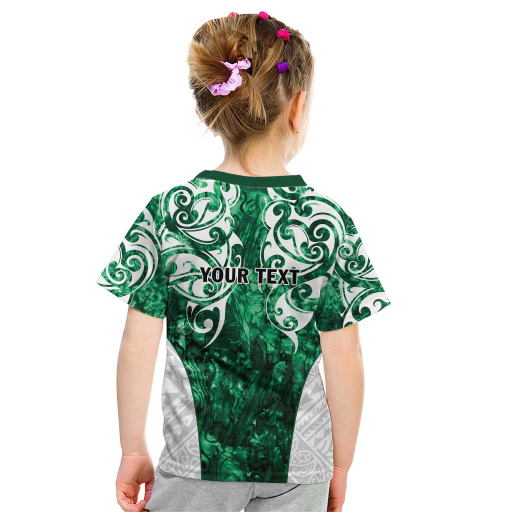 Queensland Maori Kiwi Personalised Kid T Shirt Kikirangi Papua Shell Maori Tribal Tattoo