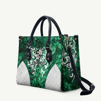 Queensland Maori Kiwi Personalised Leather Bag Kikirangi Papua Shell Maori Tribal Tattoo - Polynesian Pride