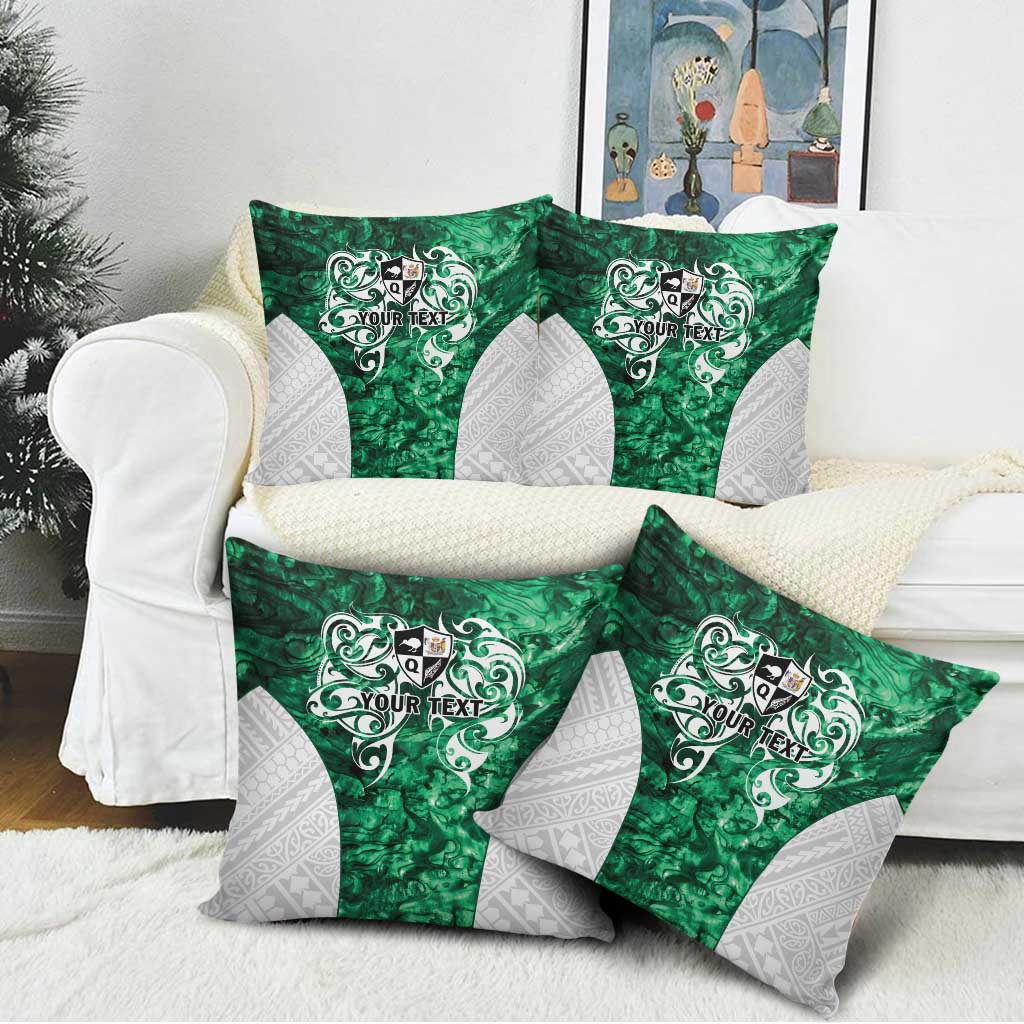 Queensland Maori Kiwi Personalised Pillow Cover Kikirangi Papua Shell Maori Tribal Tattoo - Polynesian Pride
