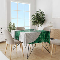 Queensland Maori Kiwi Personalised Tablecloth Kikirangi Papua Shell Maori Tribal Tattoo LT9 - Polynesian Pride
