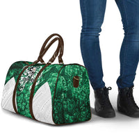 Queensland Maori Kiwi Personalised Travel Bag Kikirangi Papua Shell Maori Tribal Tattoo - Polynesian Pride