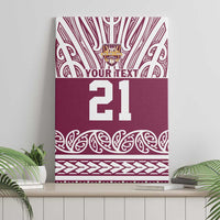 Queensland Maori Nga Hau E Wha Custom Canvas Wall Art Polynesian Maori Tribal Pattern LT9 - Polynesian Pride