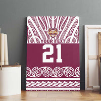 Queensland Maori Nga Hau E Wha Custom Canvas Wall Art Polynesian Maori Tribal Pattern LT9 - Polynesian Pride