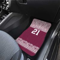 Queensland Maori Nga Hau E Wha Custom Car Mats Polynesian Maori Tribal Pattern LT9 - Polynesian Pride