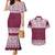Queensland Maori Nga Hau E Wha Custom Couples Matching Mermaid Dress and Hawaiian Shirt Polynesian Maori Tribal Pattern