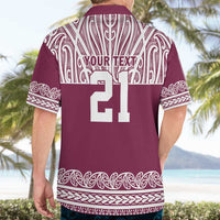 Queensland Maori Nga Hau E Wha Custom Hawaiian Shirt Polynesian Maori Tribal Pattern LT9 - Polynesian Pride
