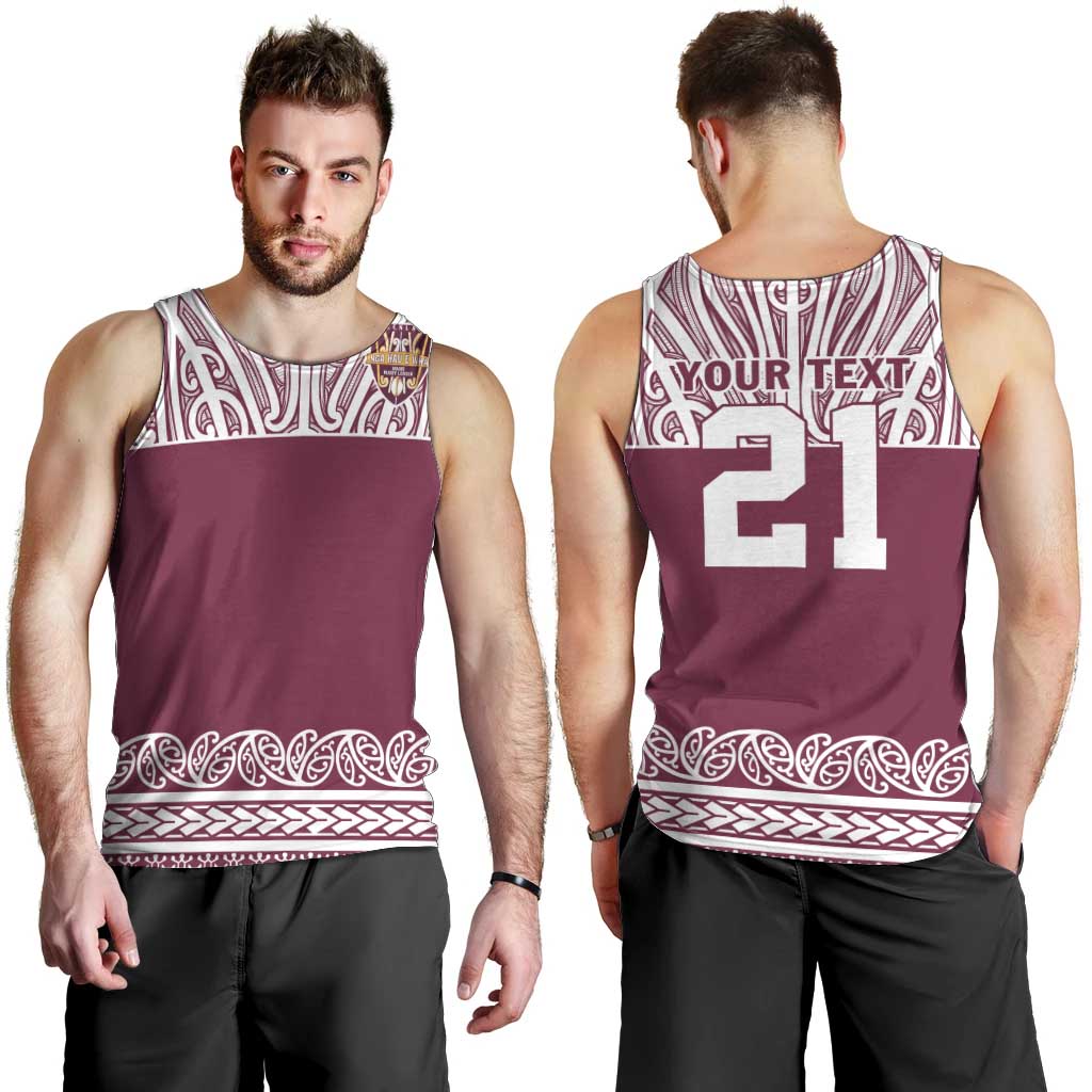 Queensland Maori Nga Hau E Wha Custom Men Tank Top Polynesian Maori Tribal Pattern LT9 - Polynesian Pride