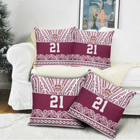 Queensland Maori Nga Hau E Wha Custom Pillow Cover Polynesian Maori Tribal Pattern - Polynesian Pride