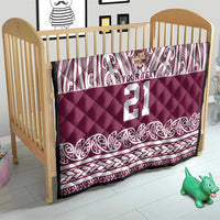 Queensland Maori Nga Hau E Wha Custom Quilt Polynesian Maori Tribal Pattern