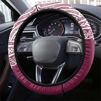 Queensland Maori Nga Hau E Wha Steering Wheel Cover Polynesian Maori Tribal Pattern LT9 - Polynesian Pride
