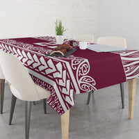 Queensland Maori Nga Hau E Wha Custom Tablecloth Polynesian Maori Tribal Pattern LT9 - Polynesian Pride
