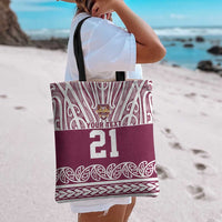Queensland Maori Nga Hau E Wha Custom Tote Bag Polynesian Maori Tribal Pattern - Polynesian Pride