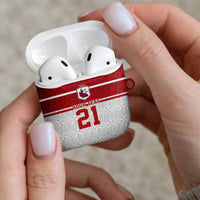 Queensland Tonga Custom AirPods Case QLD with Tongan Ngatu Pattern LT9 - Polynesian Pride