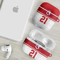 Queensland Tonga Custom AirPods Case QLD with Tongan Ngatu Pattern LT9 - Polynesian Pride