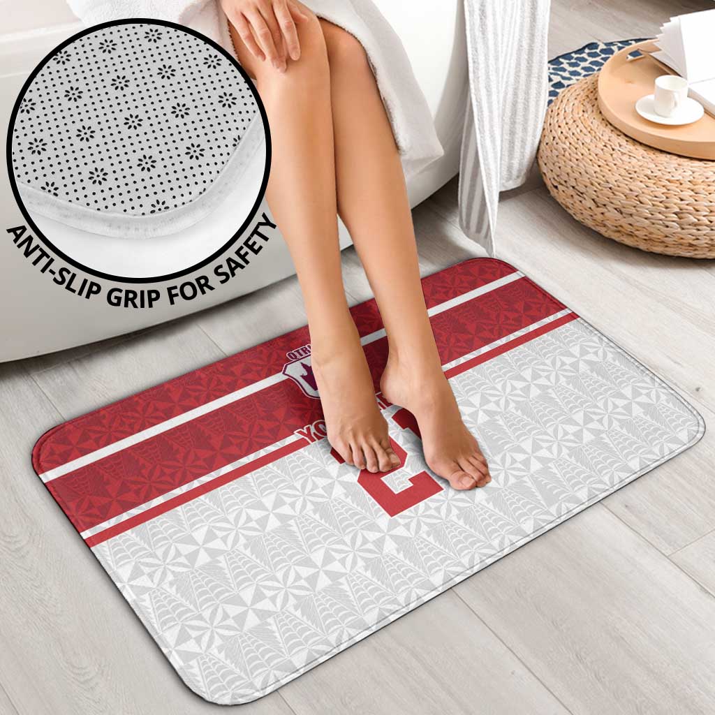 Queensland Tonga Custom Bathroom Set QLD with Tongan Ngatu Pattern - Polynesian Pride