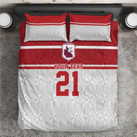 Queensland Tonga Custom Bedding Set QLD with Tongan Ngatu Pattern