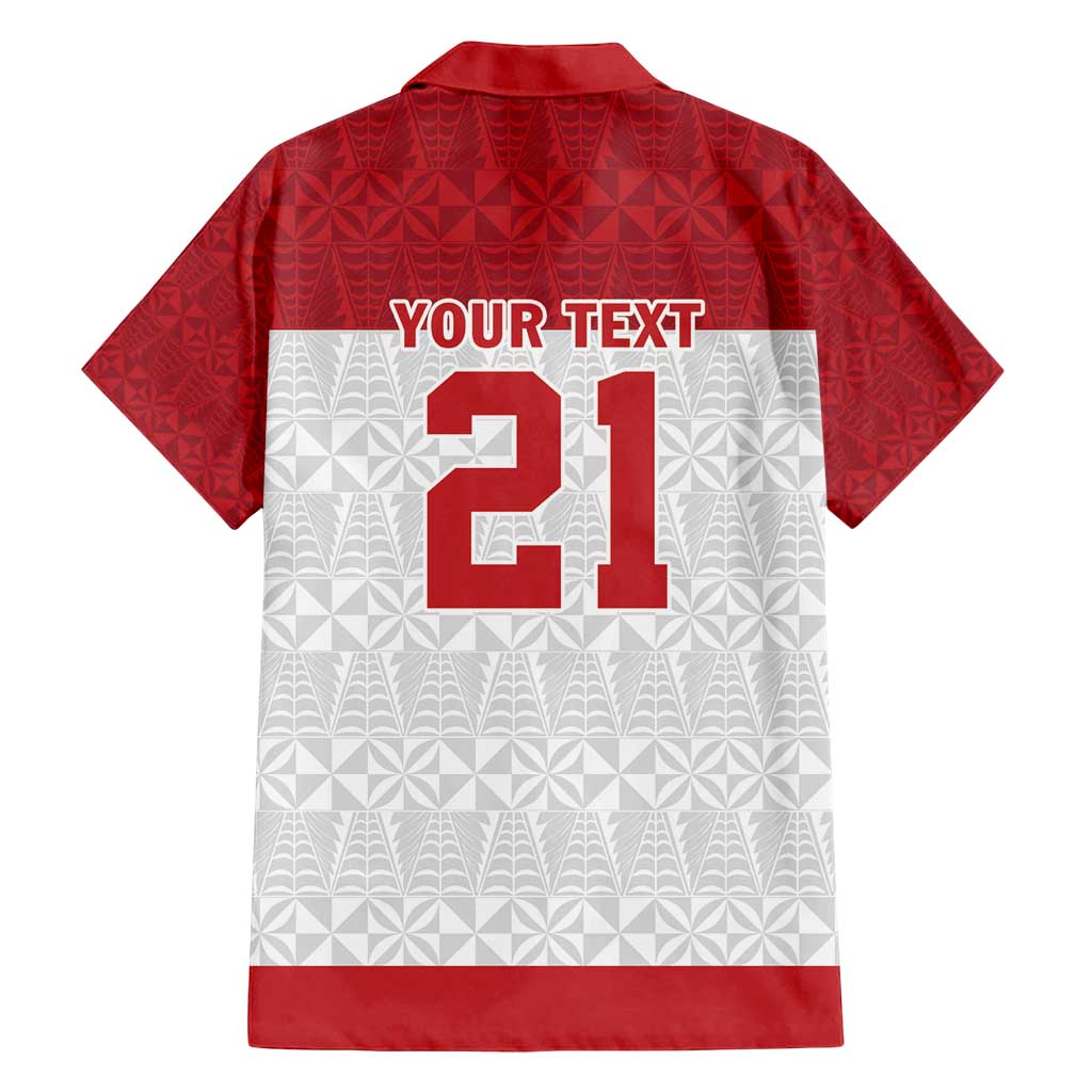 Queensland Tonga Custom Family Matching Puletasi and Hawaiian Shirt QLD with Tongan Ngatu Pattern LT9 - Polynesian Pride
