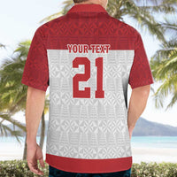 Queensland Tonga Custom Hawaiian Shirt QLD with Tongan Ngatu Pattern LT9 - Polynesian Pride