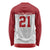 Queensland Tonga Custom Long Sleeve Shirt QLD with Tongan Ngatu Pattern