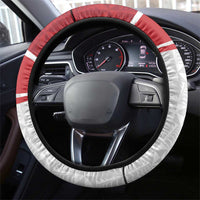 Queensland Tonga Steering Wheel Cover QLD with Tongan Ngatu Pattern LT9 - Polynesian Pride