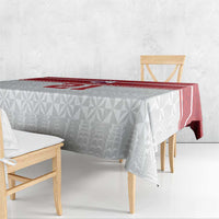Queensland Tonga Custom Tablecloth QLD with Tongan Ngatu Pattern LT9 - Polynesian Pride