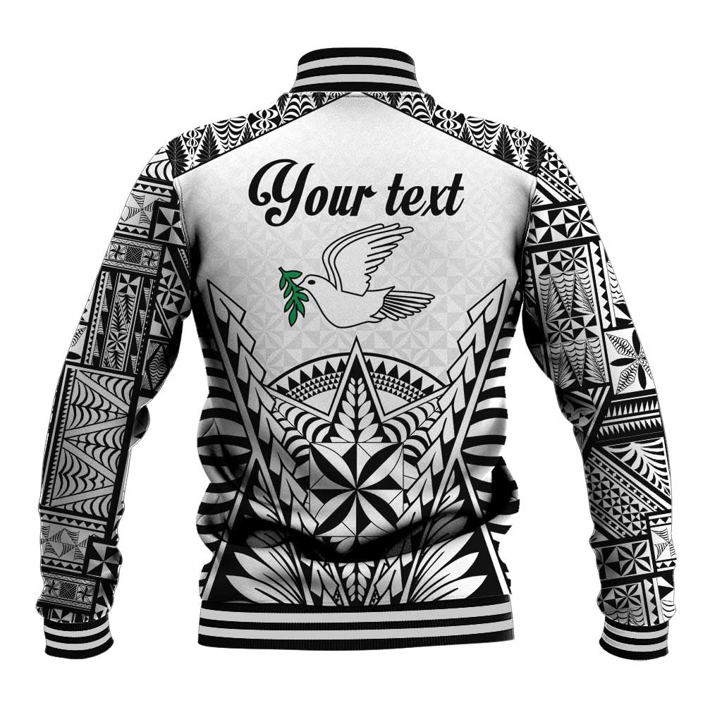 Personalised Tonga 676 Baseball Jacket Tribal Kupesi Ngatu Unique LT9 - Polynesian Pride