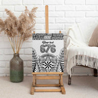 Personalised Tonga 676 Canvas Wall Art Tribal Kupesi Ngatu Unique LT9 - Polynesian Pride